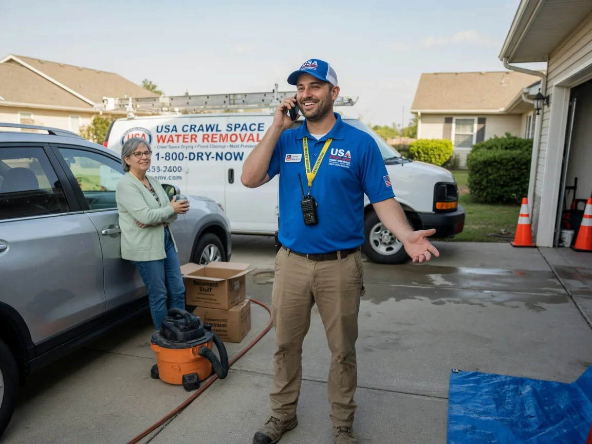 Crawl Space Water Removal Midway, TX FAQs